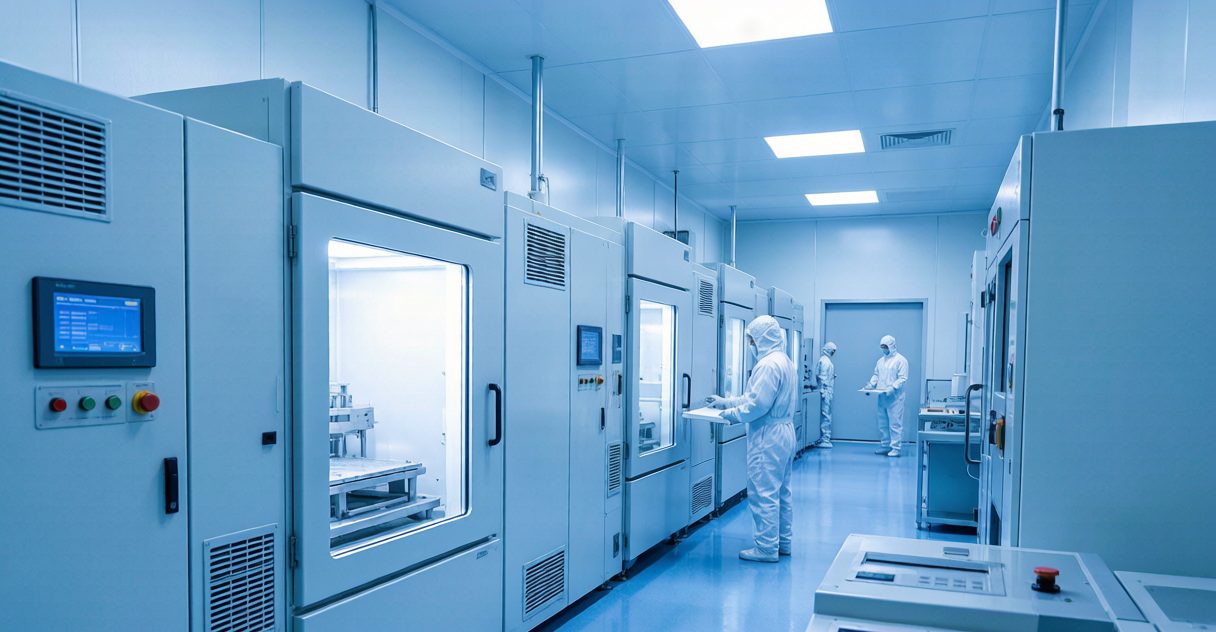 Semiconductor clean oven chamber configured for advanced node thermal processing